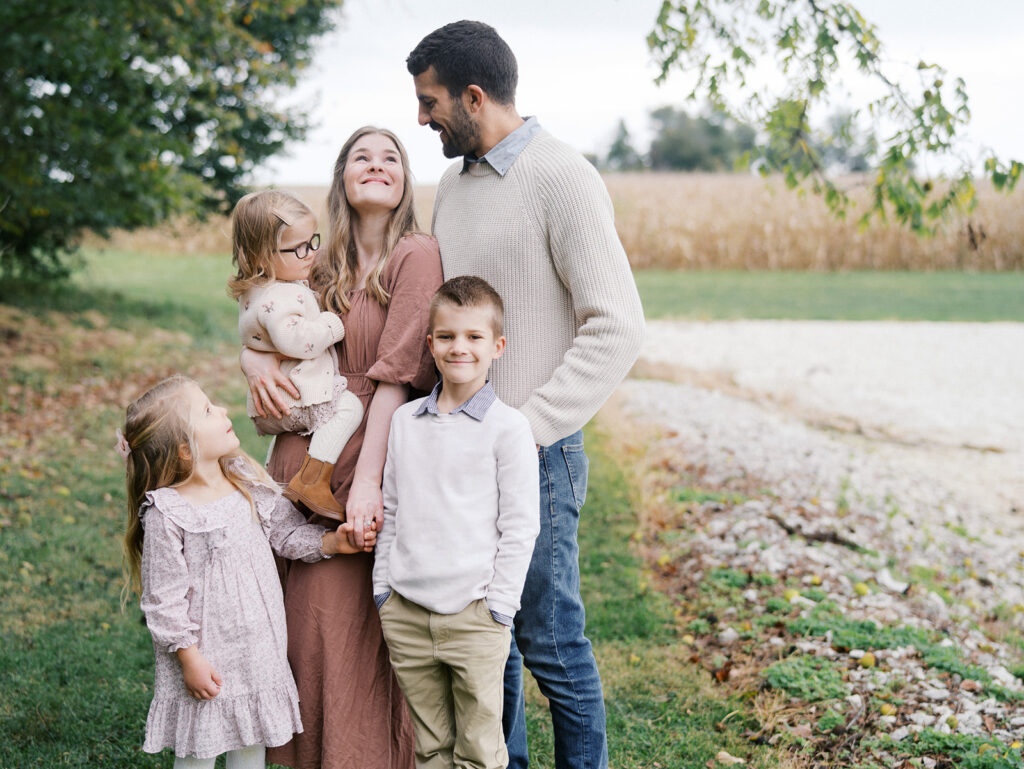 Relaxed Outdoor Family Session