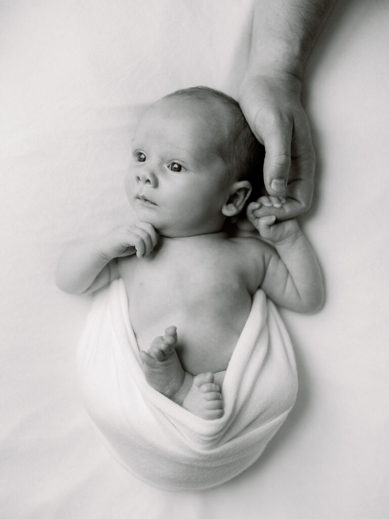 In Home Newborn Session in Charlottesville