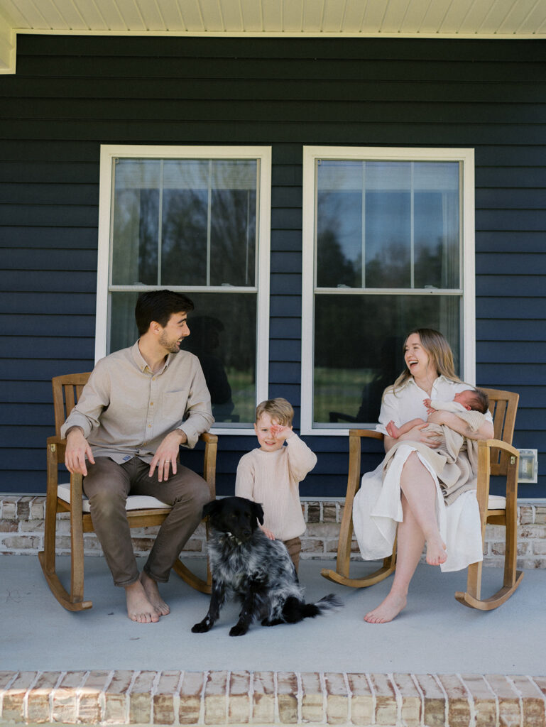 In Home Newborn Session | Charlottesville Photographer