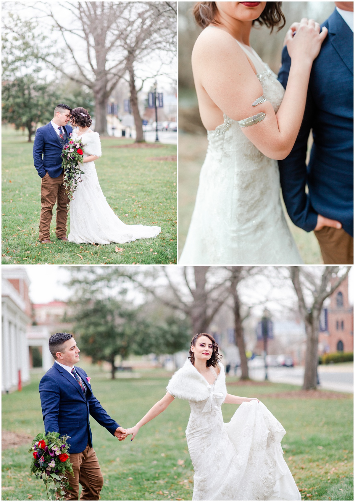 Intimate Virginia Wedding John Marshall ballrooms | Jessica Lapp Photography | I'm sharing Tommy & Hope's winter wedding at this beautiful Richmond Wedding Venue! #richmondweddingvenue #johnmarshallballrooms #winterwedding #brideandgroom