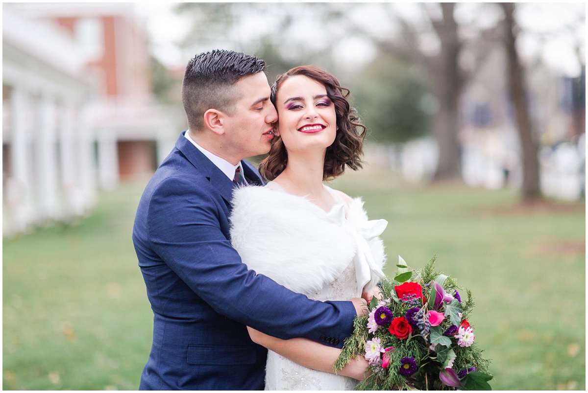 Intimate Virginia Wedding John Marshall ballrooms | Jessica Lapp Photography | I'm sharing Tommy & Hope's winter wedding at this beautiful Richmond Wedding Venue! #richmondweddingvenue #johnmarshallballrooms #winterwedding #brideandgroom