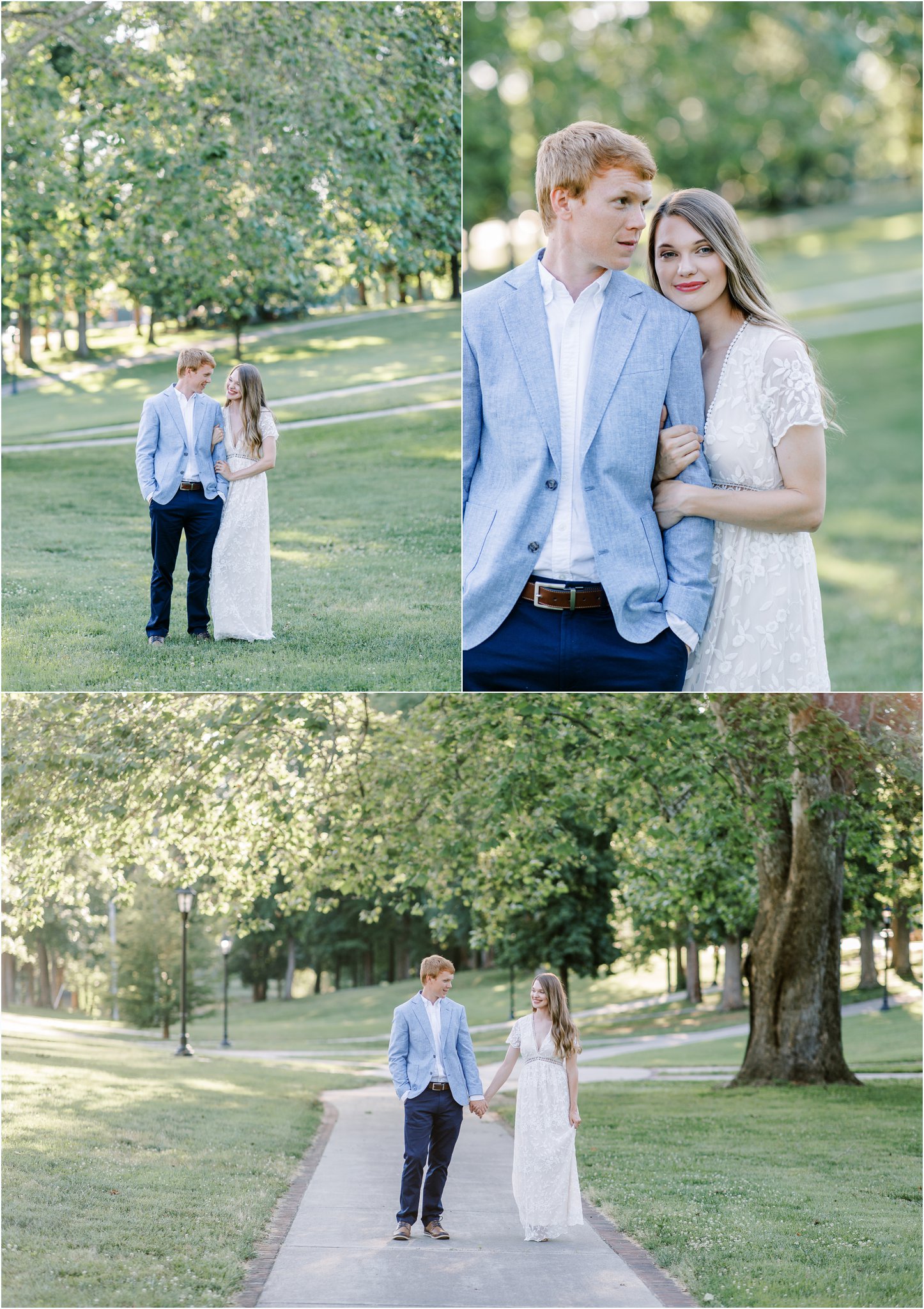 Hampden-Sydney College Engagement Session Charlottesville Wedding Photographer