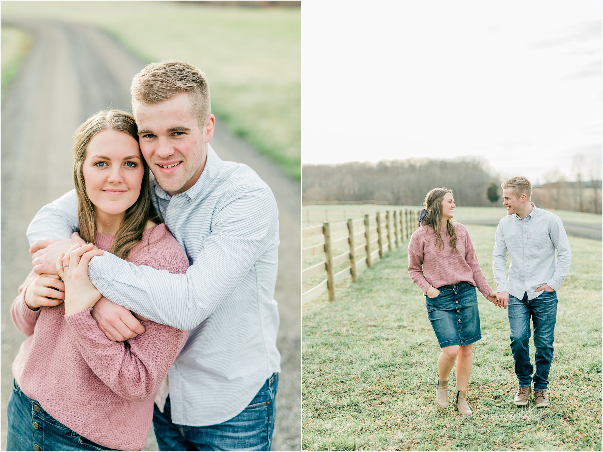Charlottesville Wedding Photographer Backyard Engagement Session