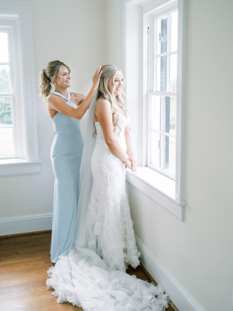 A Southern Love Story in Blue Charlottesville Wedding Photographer