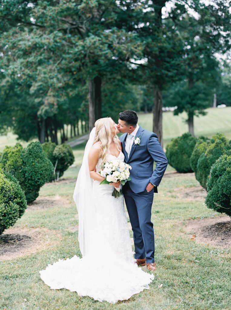 A Southern Love Story in Blue Charlottesville Wedding Photographer