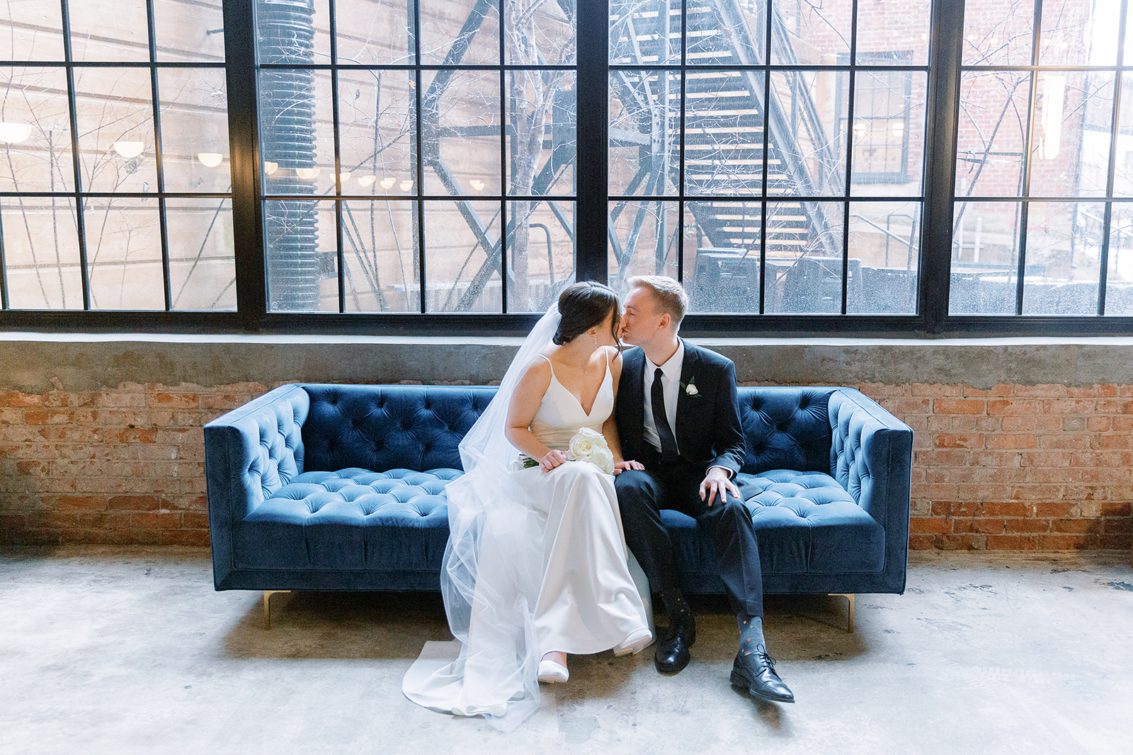 Winter Wedding in Charlottesville Virginia The wool Factory Charlottesville Wedding Photographer