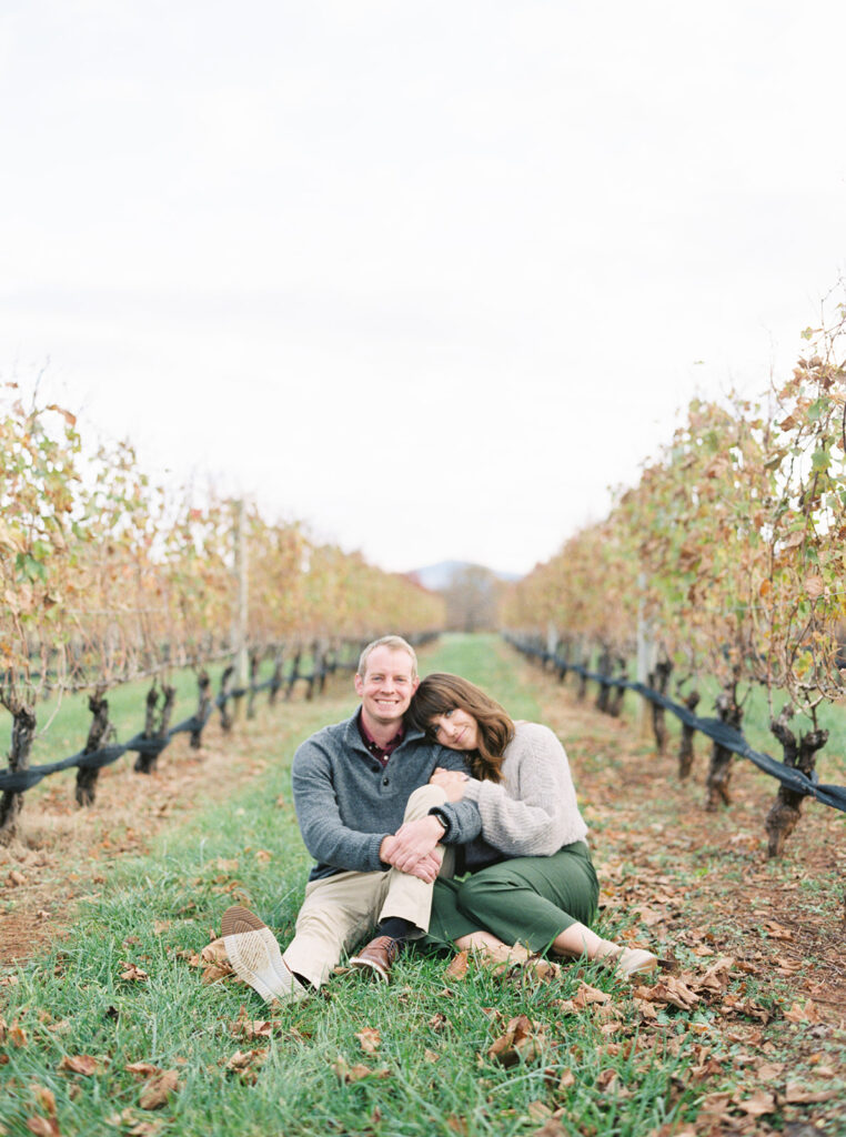 Engagement Session at King Family Vineyards Charlottesville Wedding Photographer