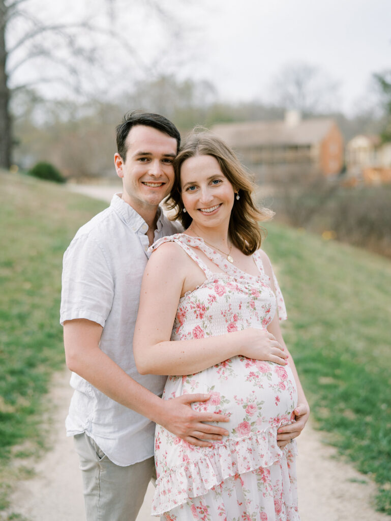 Springtime Maternity Session Charlottesville Family Photographer