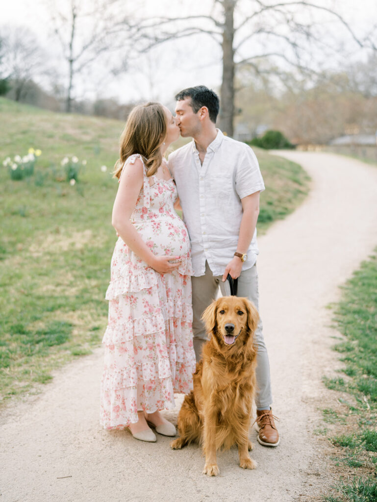 Springtime Maternity Session Charlottesville Family Photographer