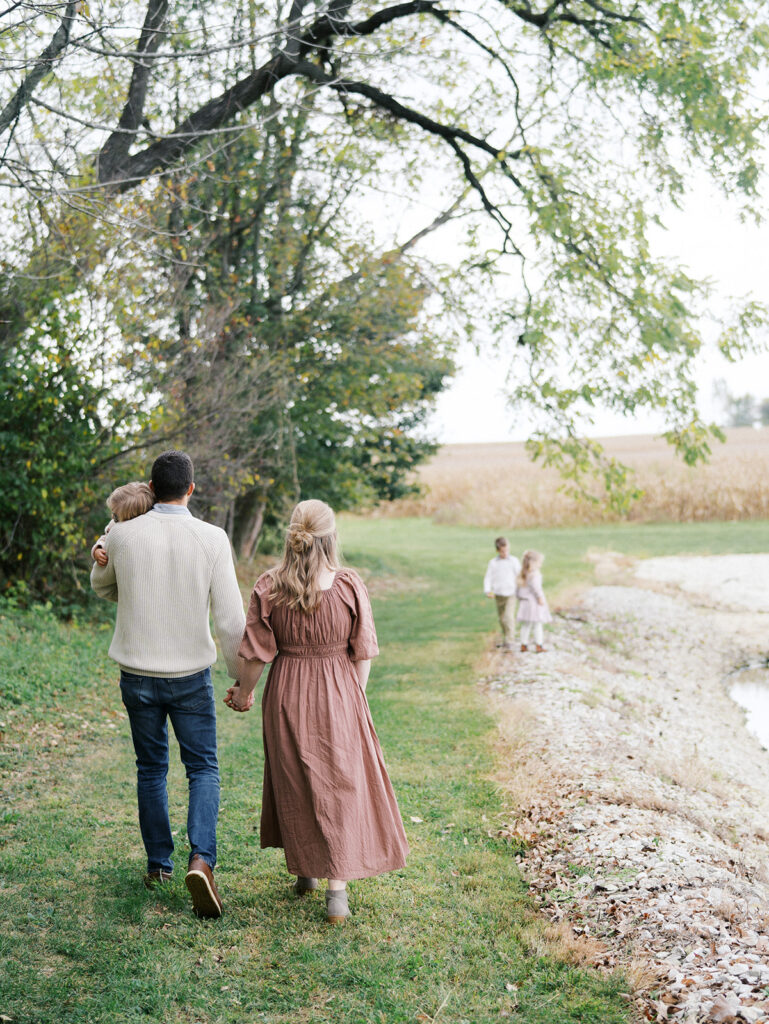 Relaxed Outdoor Family Session