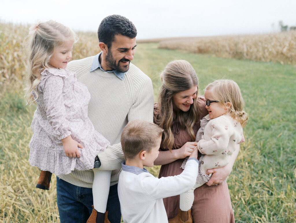 Relaxed Outdoor Family Session