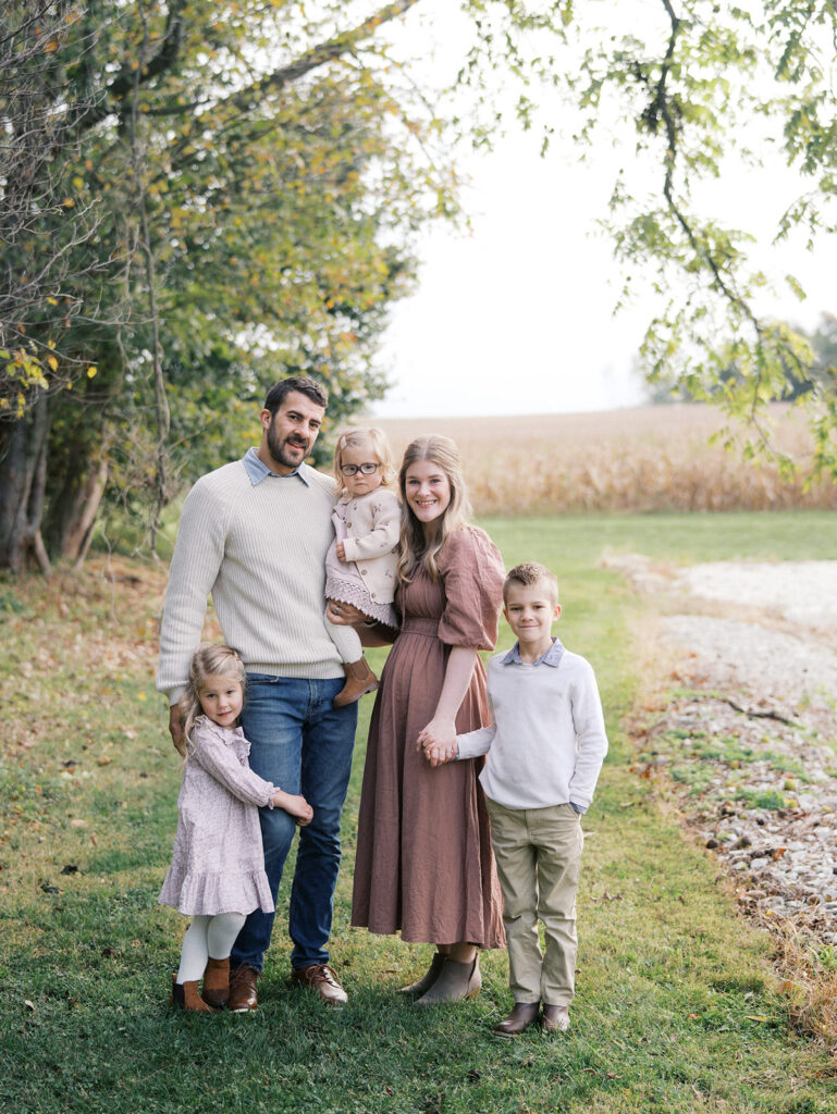 Relaxed Outdoor Family Session