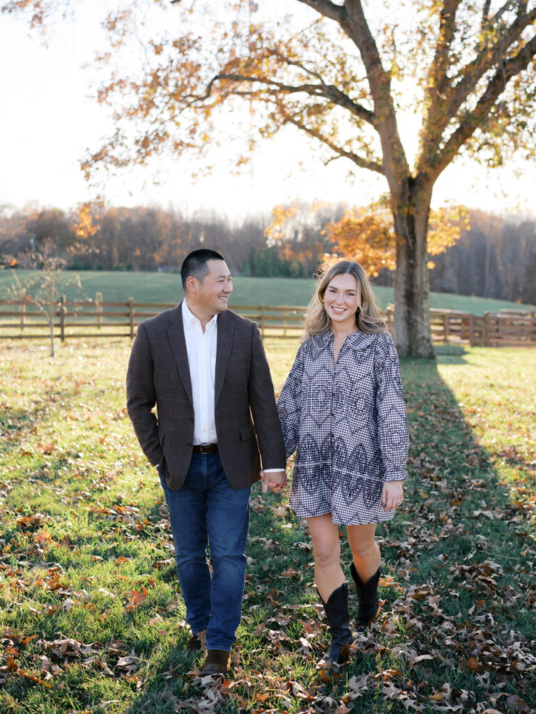 November Farm Session Charlottesville Wedding Photographer