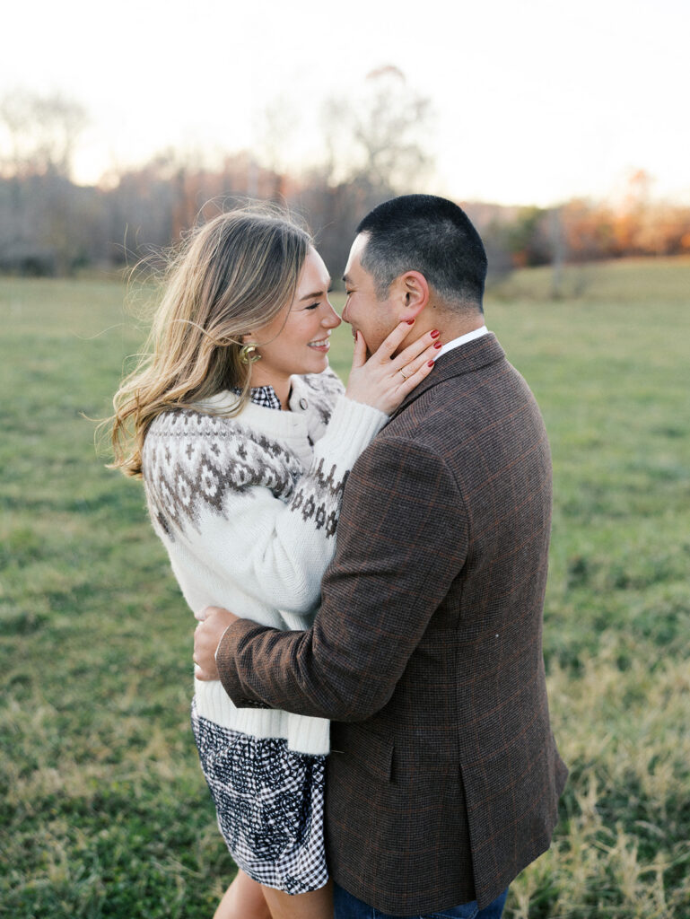 November Farm Session Charlottesville Wedding Photographer