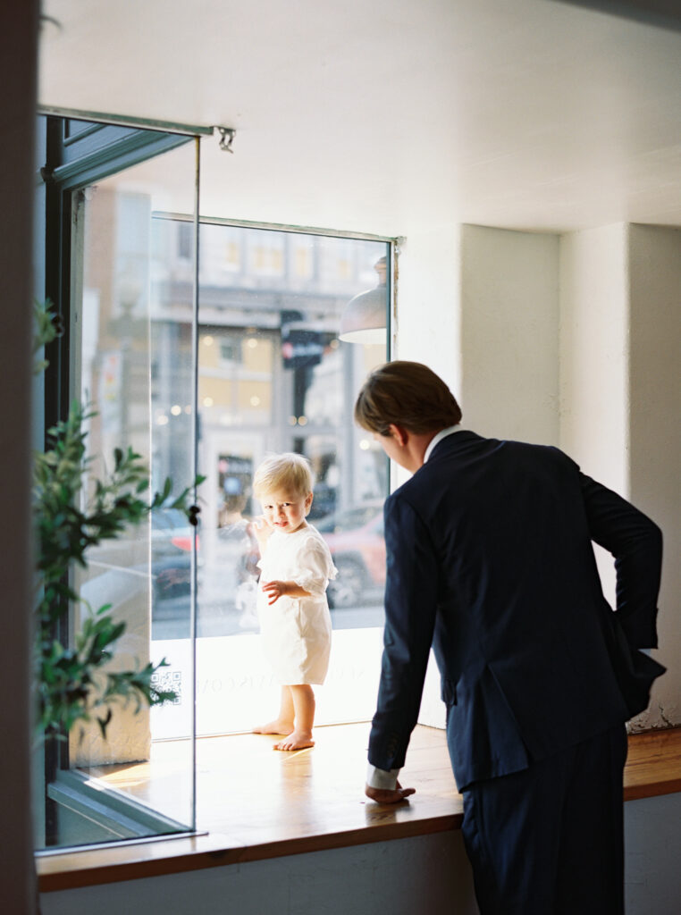 Seven on Davis Wedding Charlottesville Wedding Photographer Retro Wedding