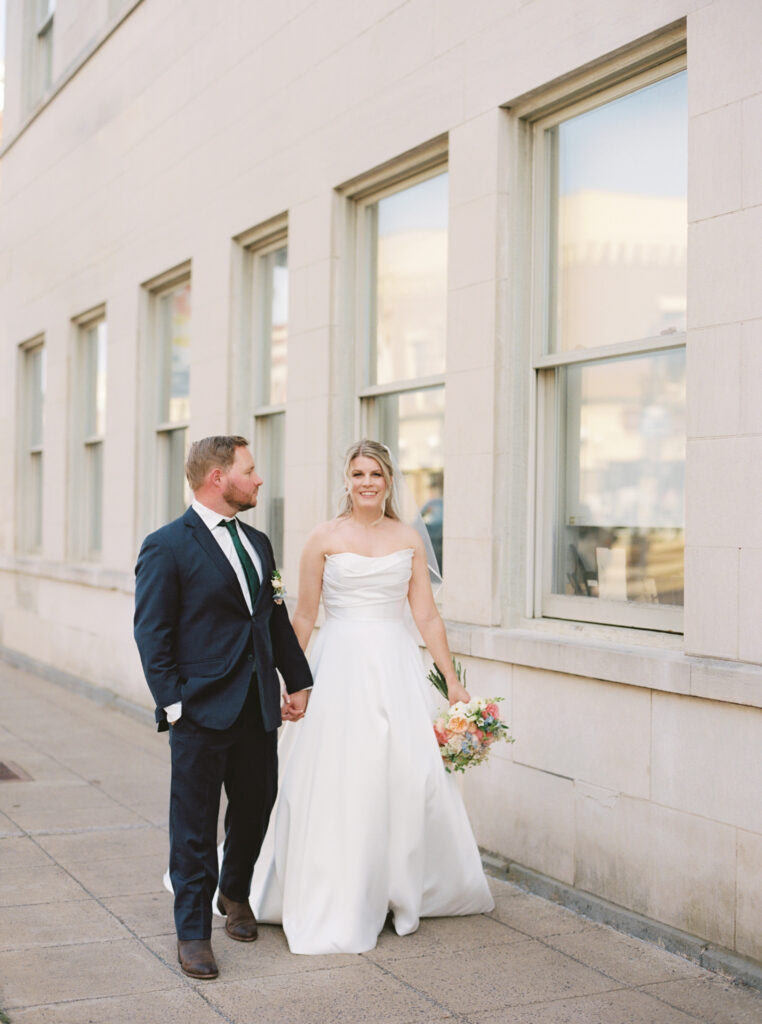 Seven on Davis Wedding Charlottesville Wedding Photographer Retro Wedding