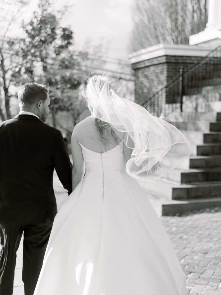 Seven on Davis Wedding Charlottesville Wedding Photographer Retro Wedding